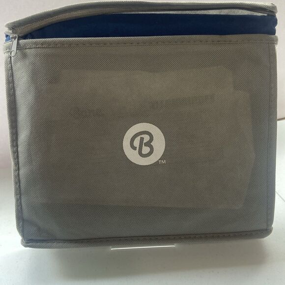 Bare Home Ultra Soft Premium Microfiber Bed Skirt Queen Dark Blue Navy Blue New - Picture 6 of 13